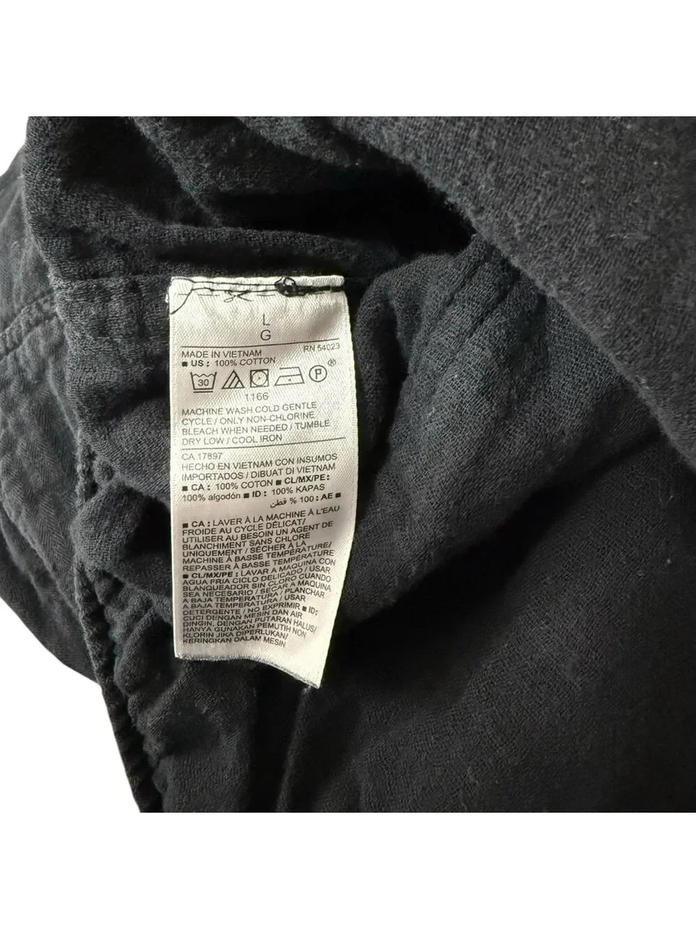 Women's Old Navy Black Joggers Size L‎